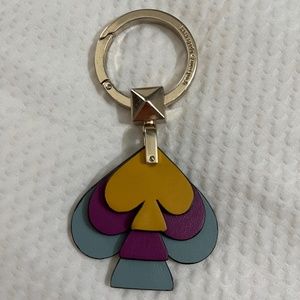 Kate Spade Stacked Spade Key Fob